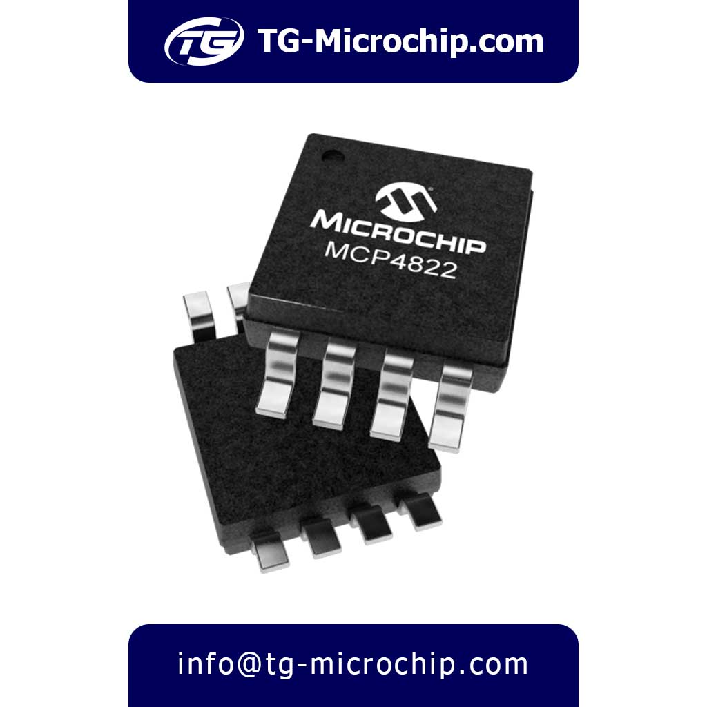 MCP4822-E/MS - Microchip - MSOP